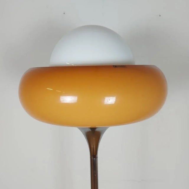 Harvey Guzzini Tulip Floor Lamp by Guzzini for Meblo, Italy, 1960s For Sale - Image 4 of 7