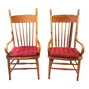 Pair of 1940s Hotel / Barroom Chairs