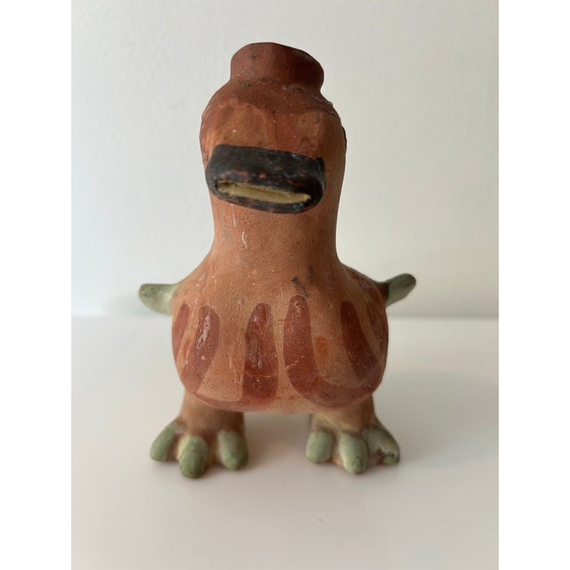Folk Art Vintage Mexican Folk Art Duck Candleholder For Sale - Image 3 of 8