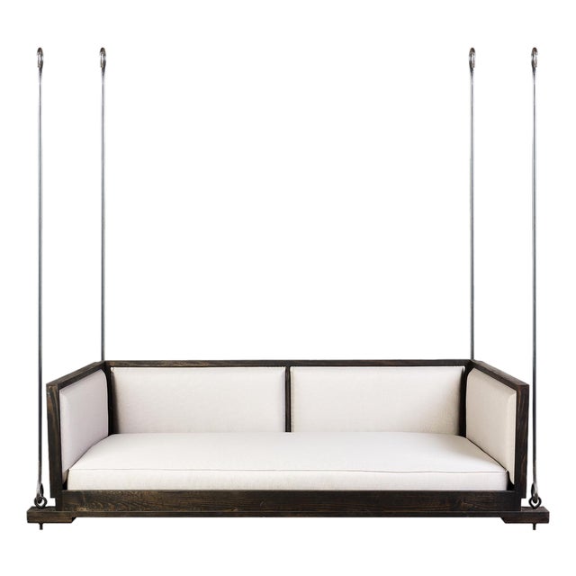 Walker Upholstered Hanging Day Bed by Lowcountry Originals For Sale