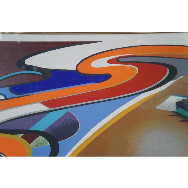 Beige 1986 Orlando Agudelo-Botero "Silent Passions" Signed Serigraph Abstract Figure For Sale - Image 8 of 13