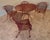 Mid-Century Russell Woodard Grapevine Wrought Iron Patio Dining Set, 5 Pieces, C. 1950s For Sale - Image 11 of 17