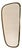 Mid-Century Mirror with Brass Frame, 1950s For Sale