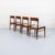 Mid-Century Modern Dining Chairs by Henning Kjaernulf for Korup Stolefabrik, 1960s, Set of 4 For Sale - Image 3 of 18