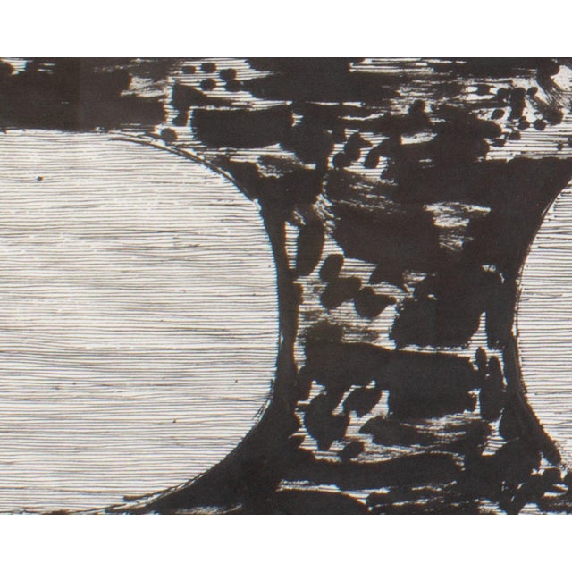 Mid 20th Century “I vs. U” Ink Drawing by James Spencer Russell For Sale - Image 5 of 8