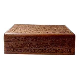 1900s Anglo Indian Jewelry Box For Sale