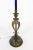 Early 20th Century Early 20th Century Cobalt Blue Glass Floor Lamp With Anglo-Indian Details For Sale - Image 5 of 12