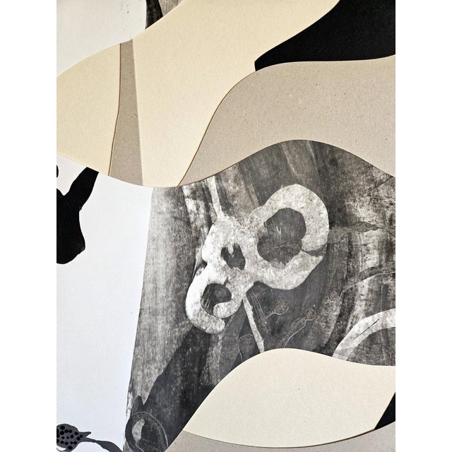 Early 21st Century Stefano Mazzolini, Styl, 2023, Collage on Paper For Sale - Image 5 of 10