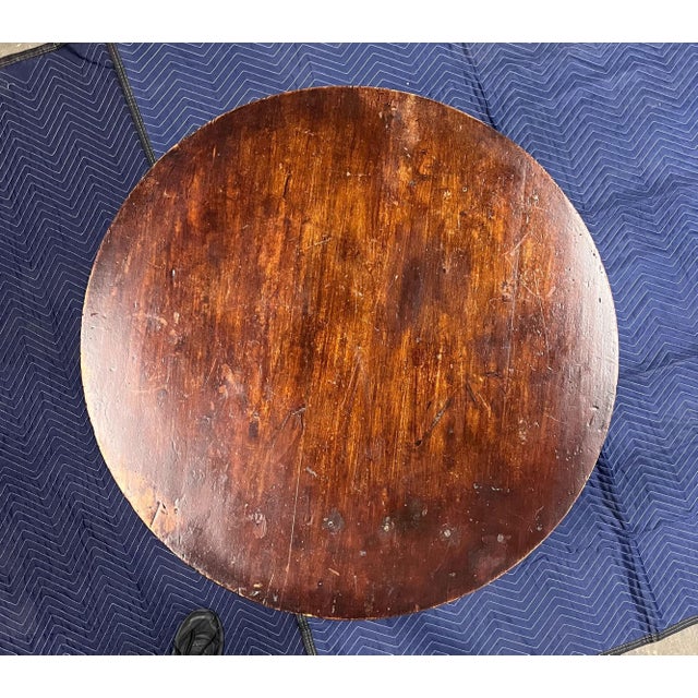 18th Century Provincial French Tilt-Top Wine Tasting Table For Sale - Image 4 of 11