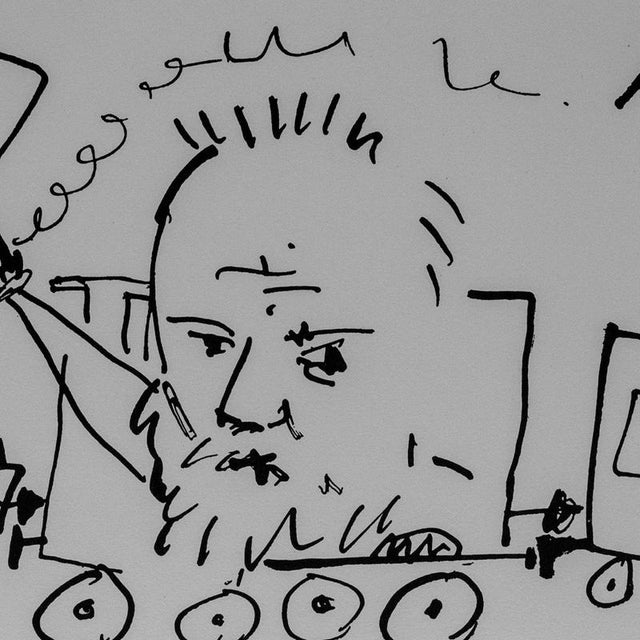 Modern Pablo Picasso, Victor Hugo and the Journey, Lithograph For Sale - Image 3 of 4