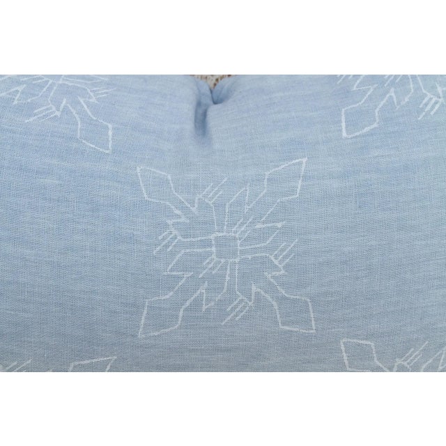 Early 21st Century Itzcali Aztec Block Print Pillow For Sale - Image 5 of 8