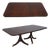 Maitland Smith Flame Mahogany Double Pedestal Dining Table For Sale