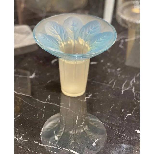 Opalescent Violets Vase by Rene Lalique For Sale - Image 4 of 5
