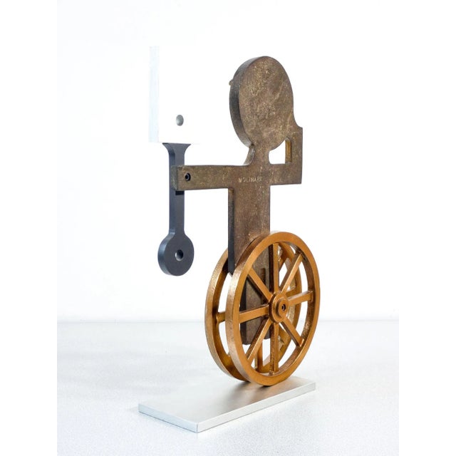 Bronze Sculpture by Mario Molinari, 1970s For Sale - Image 8 of 10