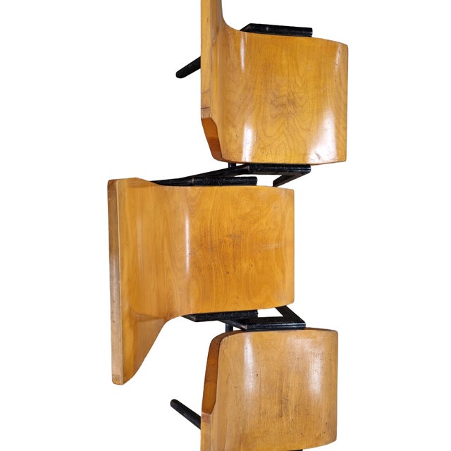 Stacking Chairs from Roland Rainer, Vienna, 1952 For Sale - Image 13 of 18