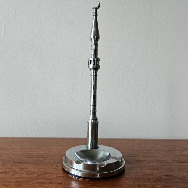 Metal Mid-Century Model Eger Minaret Ashtray, Hungary, 1970s For Sale - Image 7 of 10