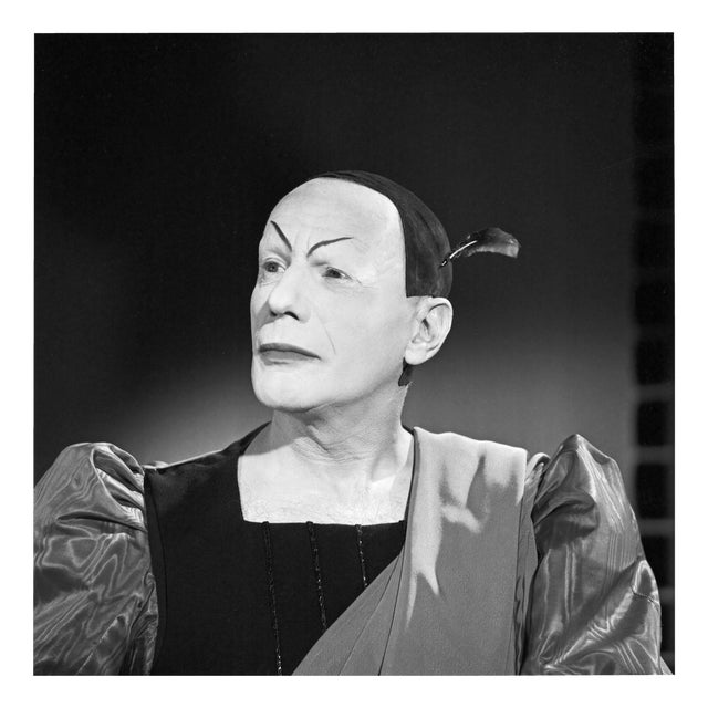 Sell Your Soul: Mephisto Performing in Faust, 1960s, Photographic Print For Sale