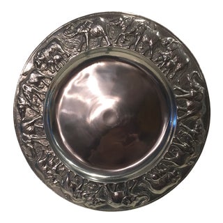 Vintage Arthur Court Elephant Tray For Sale