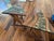 Elevate your interior with this striking pair of hand-painted contemporary art stools by the renowned design duo Grant-...