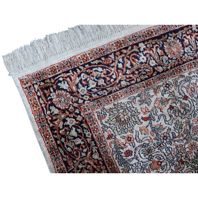 Vintage Hand-Knotted Wall Prayer Rug, 1990s For Sale - Image 6 of 18