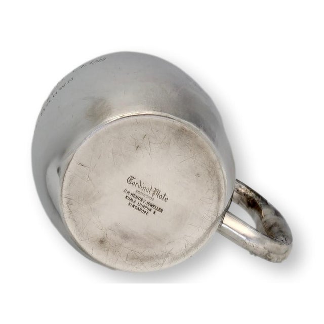 Silverplate Yacht Club Trophy For Sale - Image 4 of 4