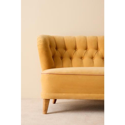 Sofa from AB Erik Eks Snickerifabrik, Malmö, Sweden, 1940s For Sale - Image 3 of 9