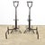 French 18th Century Forged Iron Andirons For Sale In Baton Rouge - Image 6 of 9