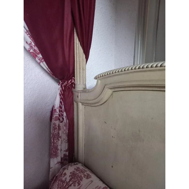 Louis XVI Baldaquin Bed, 1780s For Sale - Image 11 of 13