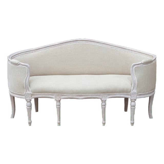 Elegant Swedish Gustavian Canapé, Settee, Circa 1800–1830 For Sale