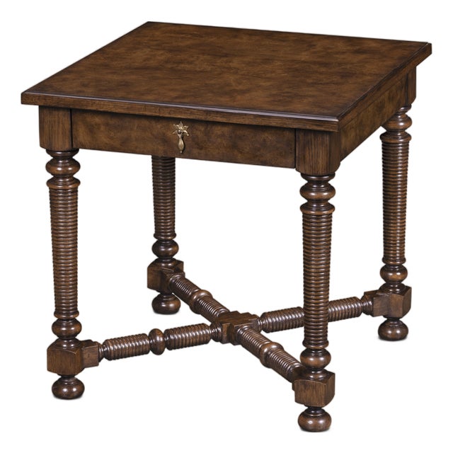 Maitland-Smith Owen Side Table For Sale