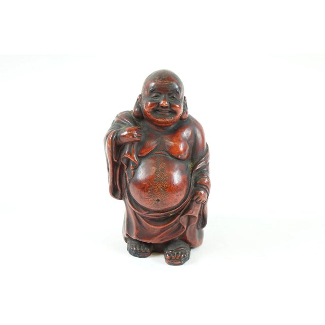 Antique Chinese Sculpture of Buddha For Sale - Image 4 of 4