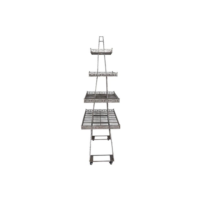 Eiffel Tower Metal Etagere For Sale - Image 10 of 10