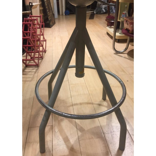 Brown Industrial Stool from Werzalit, 1970s For Sale - Image 8 of 18