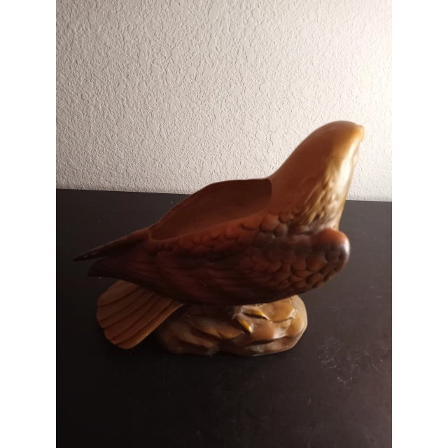 This is a Lefton Ceramic 9" Bald Eagle Planter. Procured at auction BOX 17