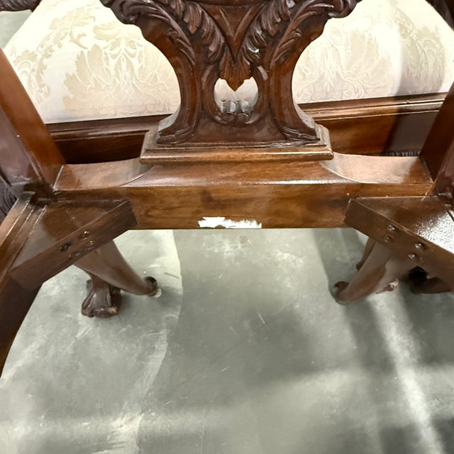 1960s Set of 10 Ball and Claw Chippendale Dining Chairs For Sale In Washington DC - Image 6 of 15