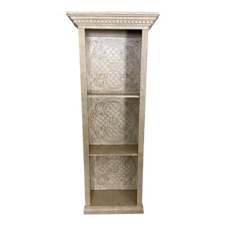 Tall Display Fixture With Tin Ceiling Tiles For Sale
