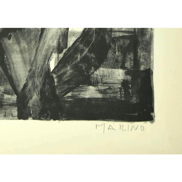 White Horse is an original lithograph realized by Marino Marini in 1966. Hand signed in pencil on the lower right margin....