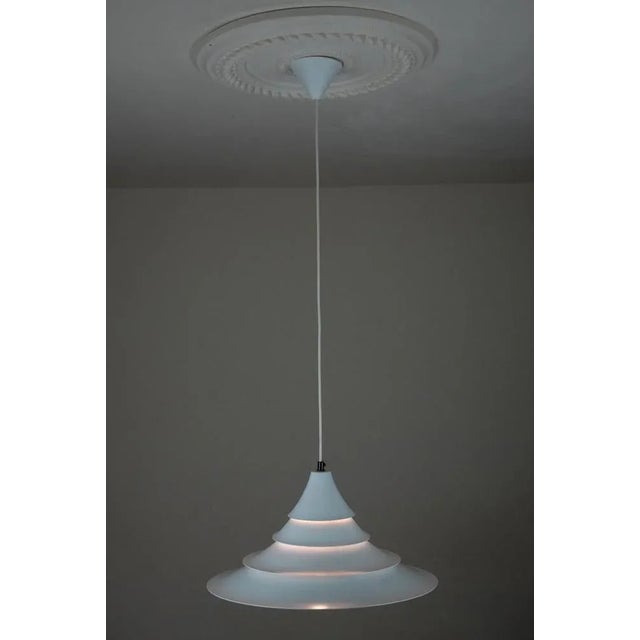 1980s Pagode Pendant Lamp by Ricardoni for Nordisk Solar, Denmark, 1980s For Sale - Image 5 of 9