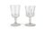 Glass Set of 14 Mismatched Pressed Glass Goblets For Sale - Image 7 of 12