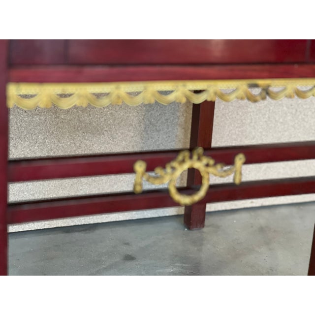 French Empire Ormolu-Mounted Cabinet Pedestal, Circa 1840 For Sale - Image 9 of 11