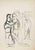 Mino Maccari, No More Water, 1940s, Watercolor For Sale - Image 3 of 3