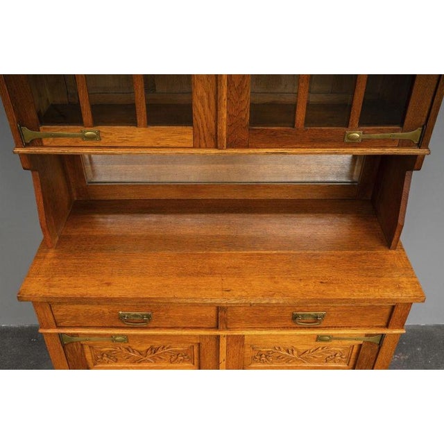 Art Nouveau Sideboard in Oak, Early 20th Century For Sale - Image 14 of 18
