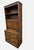 Vintage Oak Wood Bros Desk Cabinet Tudor Shelf Hutch Bookshelf Old Charm Leather For Sale - Image 18 of 18