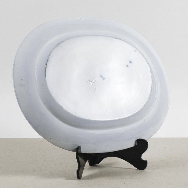 Enameled Ceramic Plate from Wedgwood For Sale - Image 3 of 6