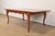 Baker Furniture Italian Provincial Carved Cherry and Burl Wood Extension Dining Table, Newly Refinished For Sale - Image 9 of 17