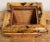 Late 20th Century Vintage Scorched Bamboo and Cane Planter For Sale - Image 5 of 7