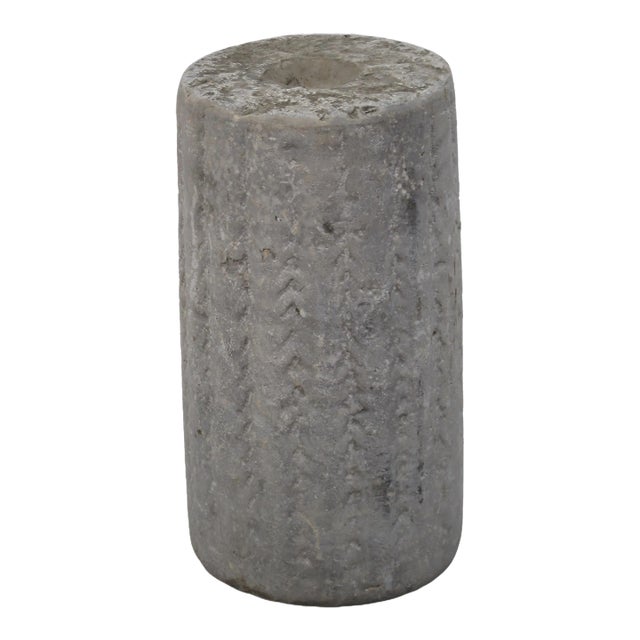 Early 20th Century Granite Mill Stone Water Fountain or Post 3 For Sale