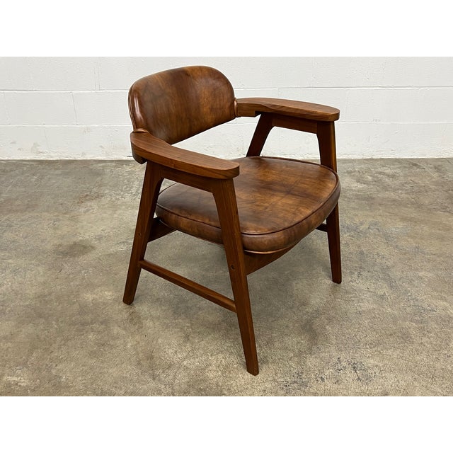 EckAdams MidCentury Modern Solid Wood Chair / Paoli Style a Pair