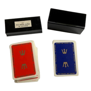 Mid-20th Century Playing Card Set From English 'Victoria' Ship
