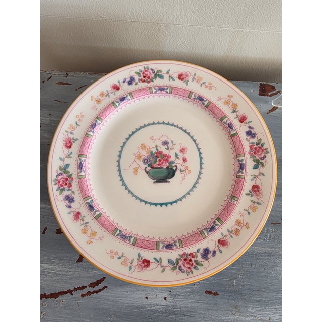 Royal Doulton Urn Pattern Plates For Sale - Image 4 of 5